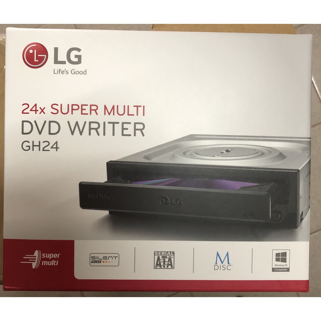 LG DVD WRITER GH24 24X INTERNAL DVD REWRITER 🔴 [USED 2 WEEKS WARRANTY 1 TO 1 EXCHANGE] 🔴