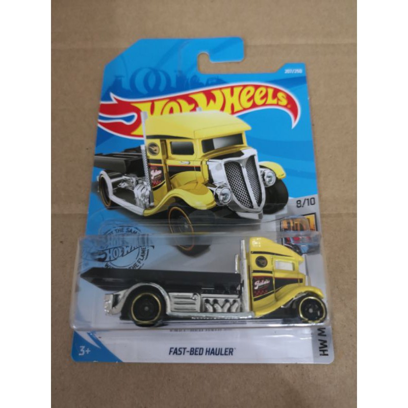 hot wheels fast bed hauler