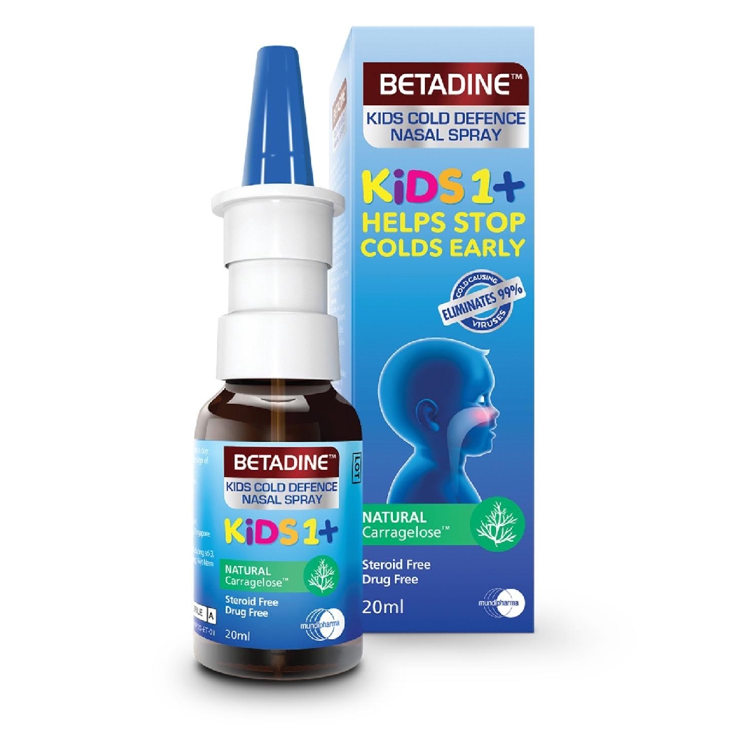 Betadine Kids Cold Defence Nasal Spray 20ml Shopee Malaysia