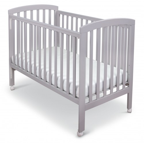 grey baby cot