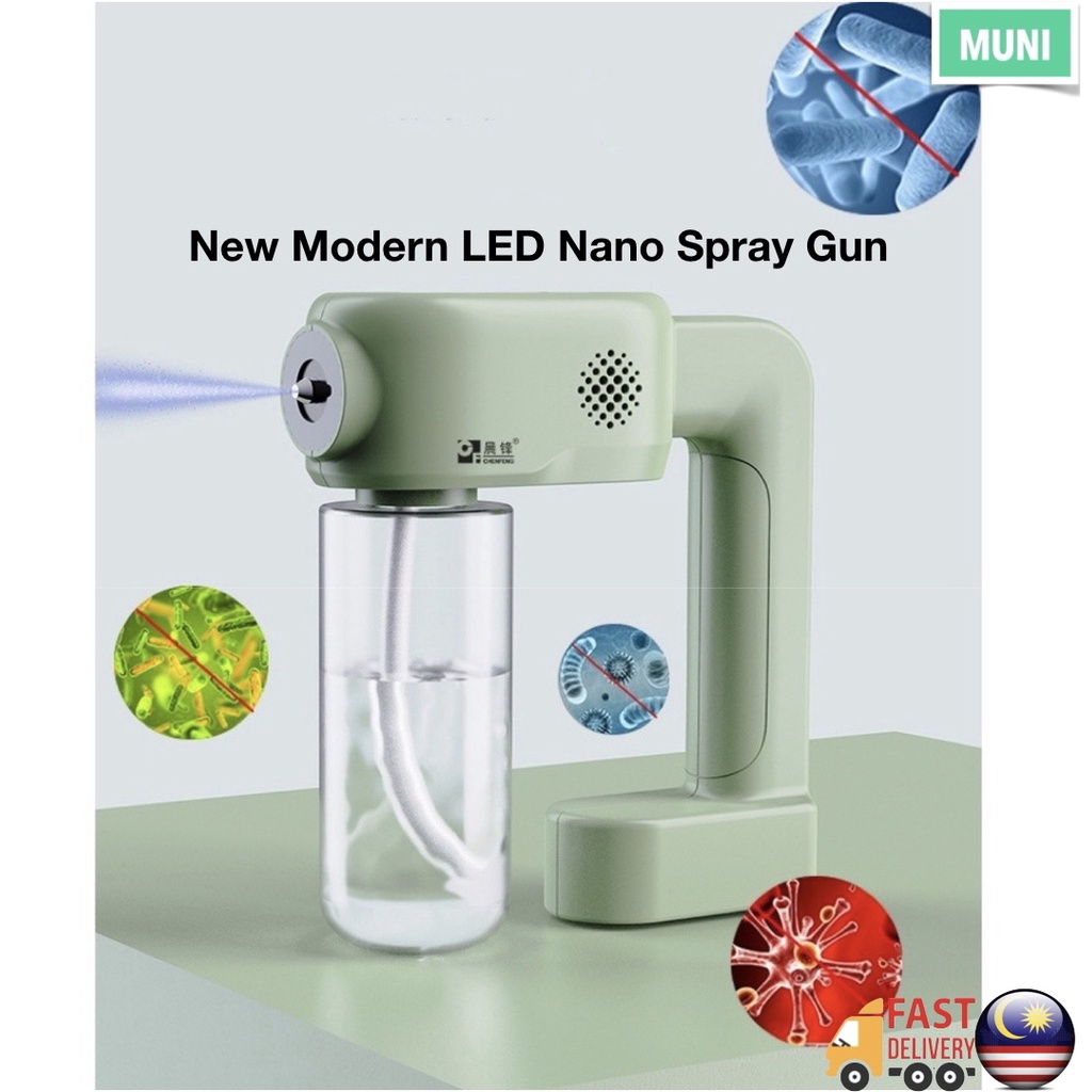 Powerful Wireless Nano Spray Machine Gun Sanitizer Spray Gun Nano Spray