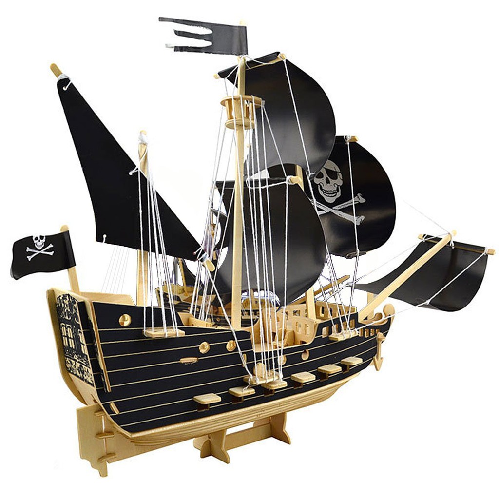 3d puzzle pirate ship