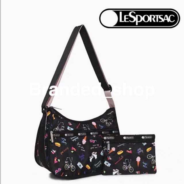 lesportsac crossbody black