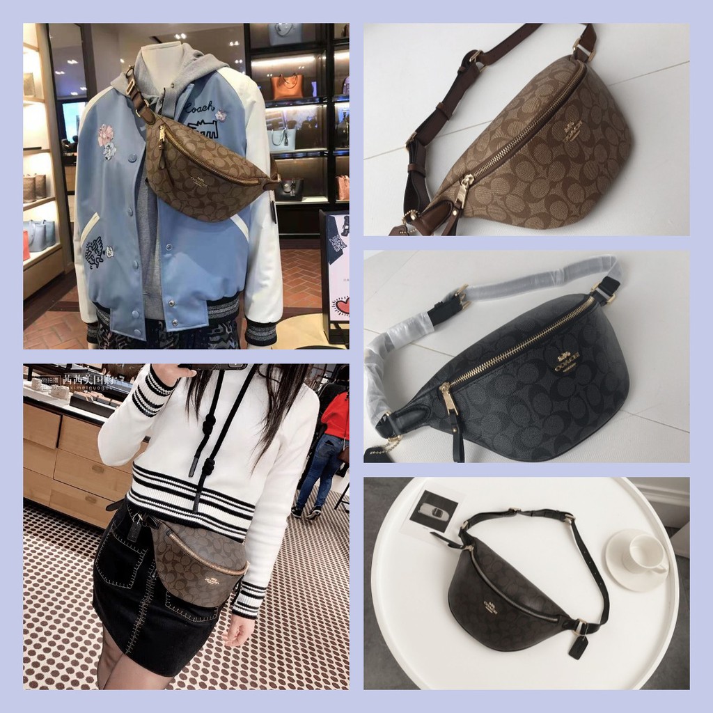 Coach 48740 Women's bag/ Waist Bag/ Chest Bag /Shoulder Bag Shopee