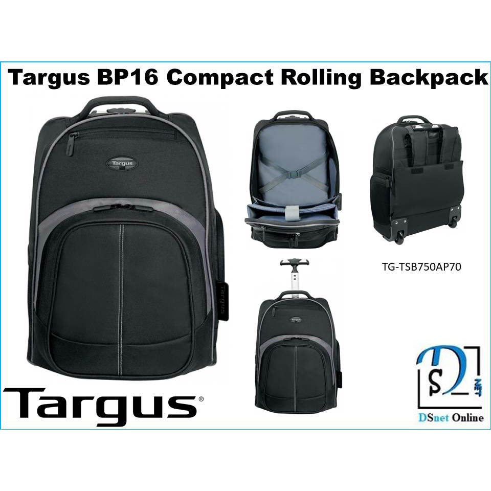 targus compact rolling backpack