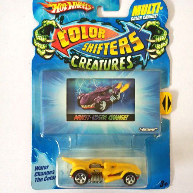 hot wheels color shifters creatures