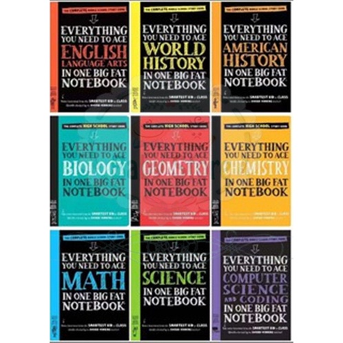 Everything You Need To Ace Books Notebook: The Complete Middle School Study Guide