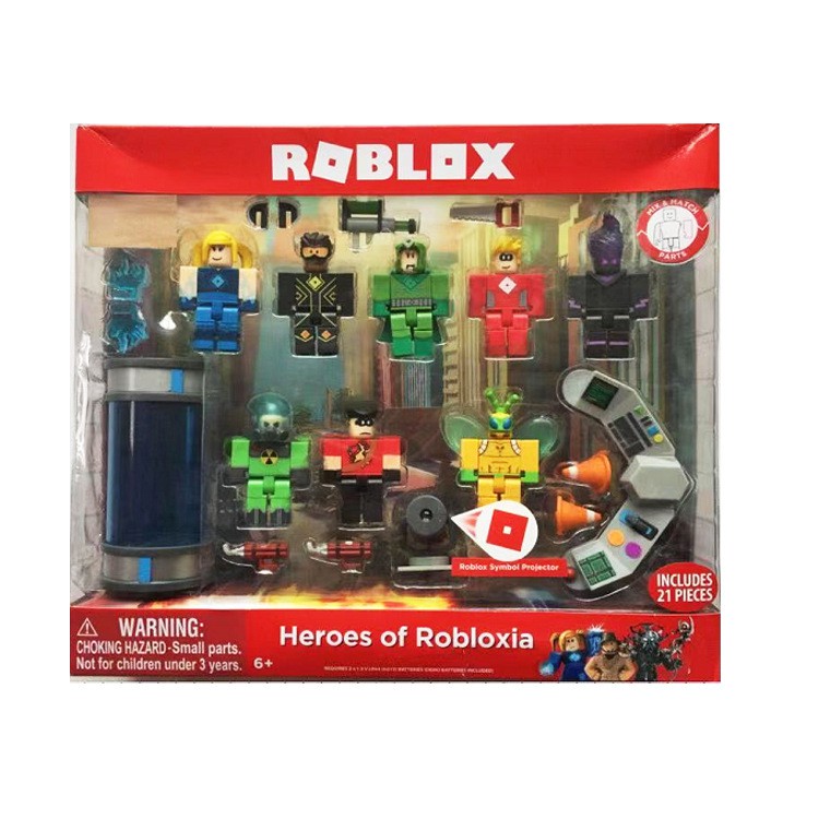 Roblox Building Blocks Heroes Of Robloxia Doll Virtual World Games Action Figure - roblox building blocks heroes of robloxia doll virtual world games action figure