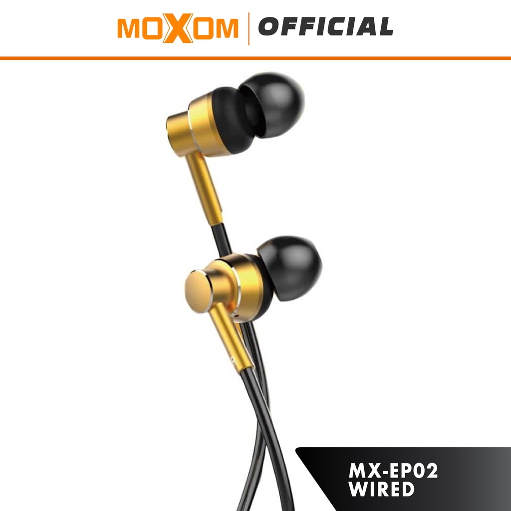 Moxom Magnificent Design 3.5mm In-Put Connection Professional Music In-Ear Earphone MX-EP02