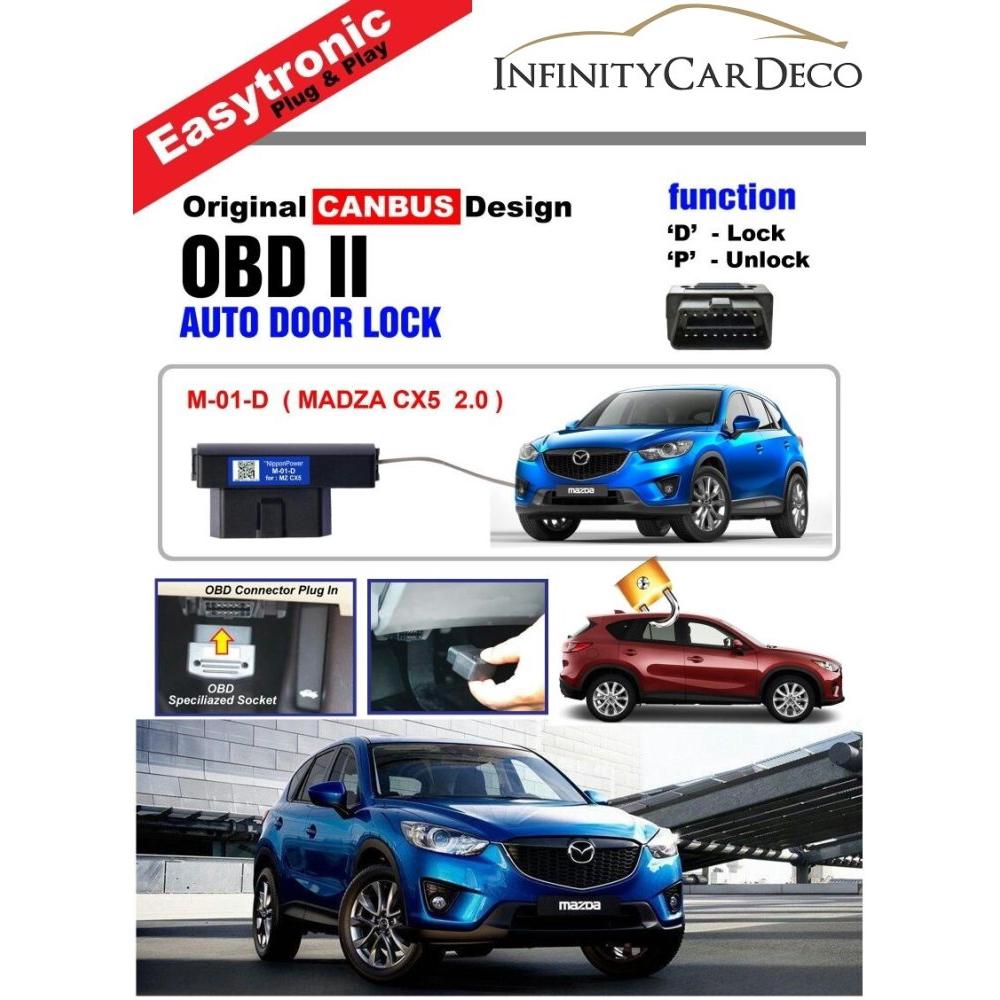 OBD Auto Door D Lock for Mazda CX5 20122016 Shopee Malaysia