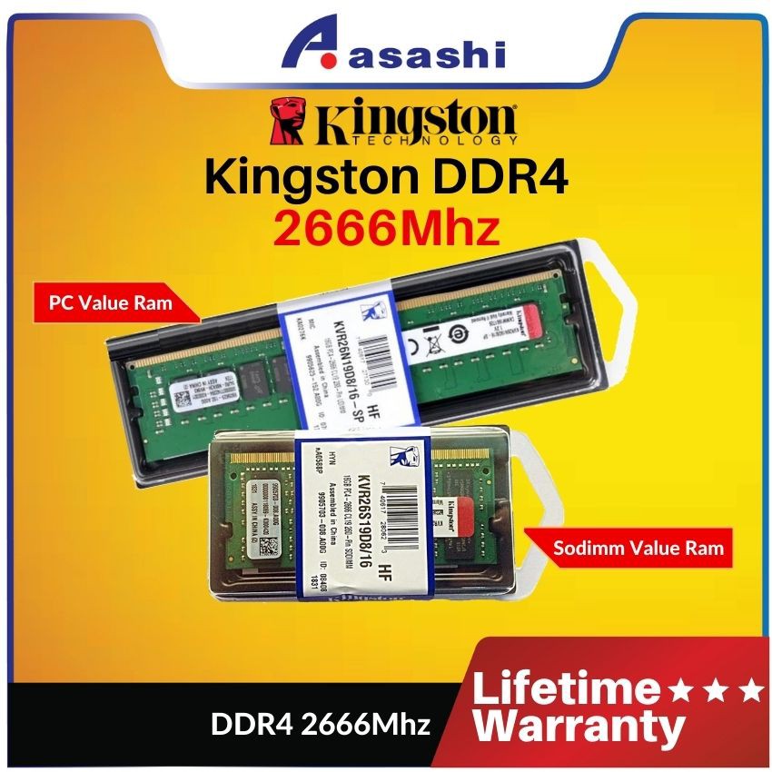 kingston kvr26n19s8 16