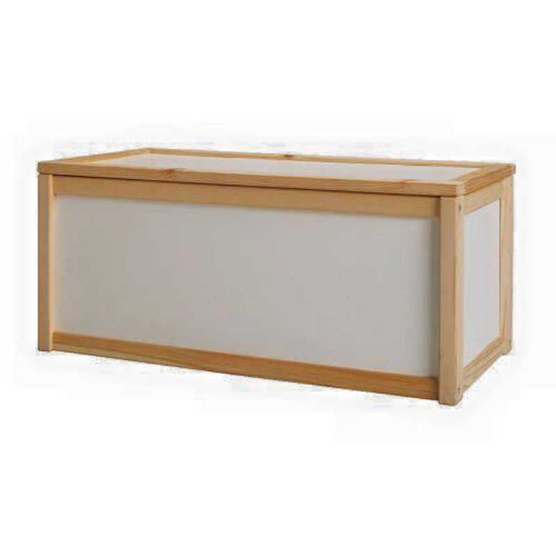 IKEA APA Big Wooden Toy Storage Box / Kotak Kayu Simpan Barang Mainan IKEA Shopee Malaysia