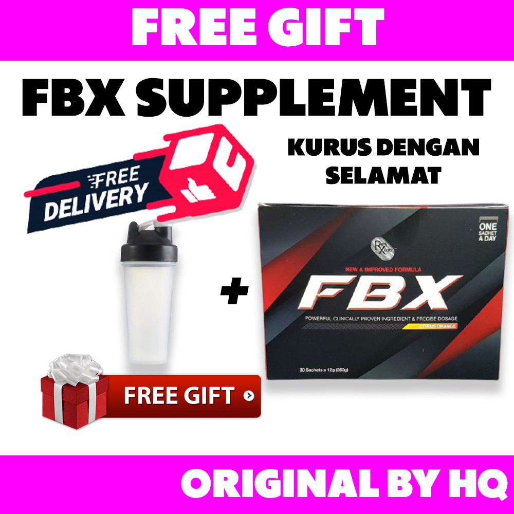 [READY STOCK] FBX FAT BURNER EXTREME lose fat improved formula with clinically proved