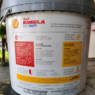 SHELL RIMULA LIGHT DUTY LD4 MULTI 15W40 7.5L | Shopee Malaysia