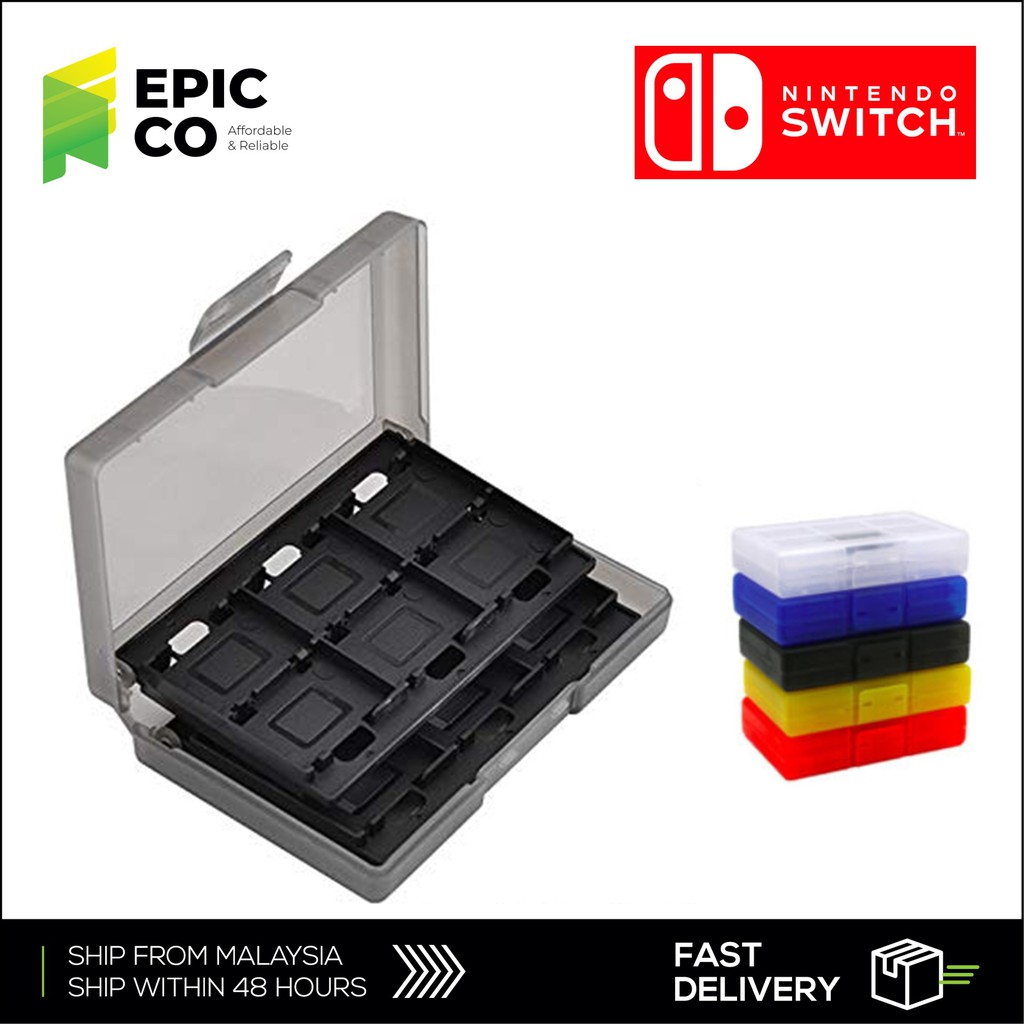 Nintendo Switch 24 in 1 Portable Game Card Holder Case l Switch Game