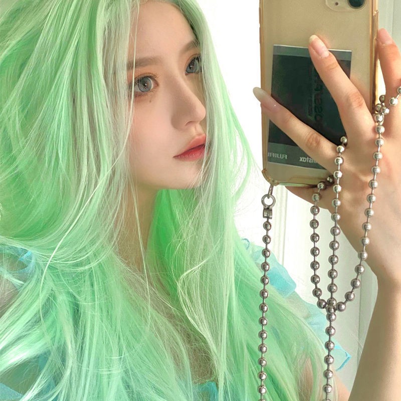 mint green hair color