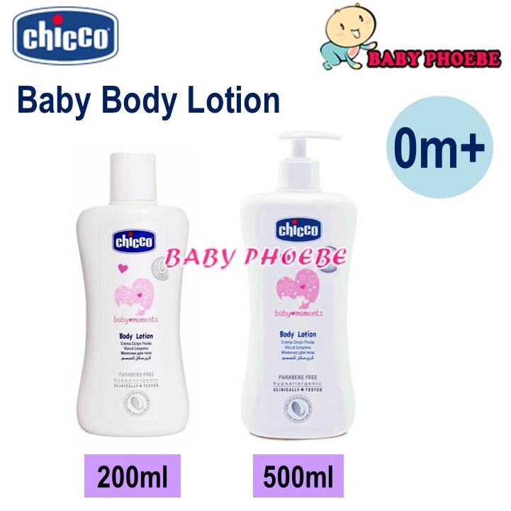 chicco body lotion 200ml