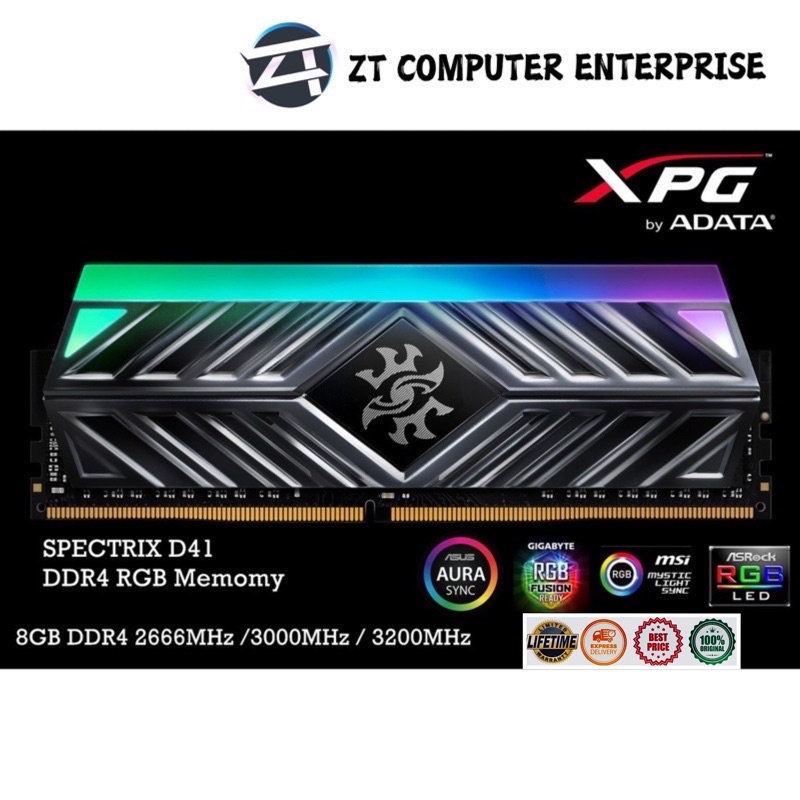 Разгон оперативной памяти a data xpg spectrix d41 rgb