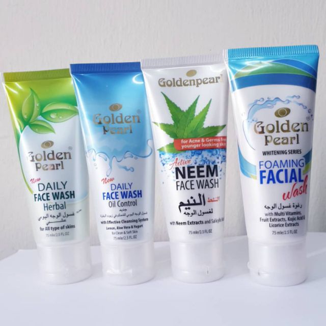 golden pearl face wash for oily skin