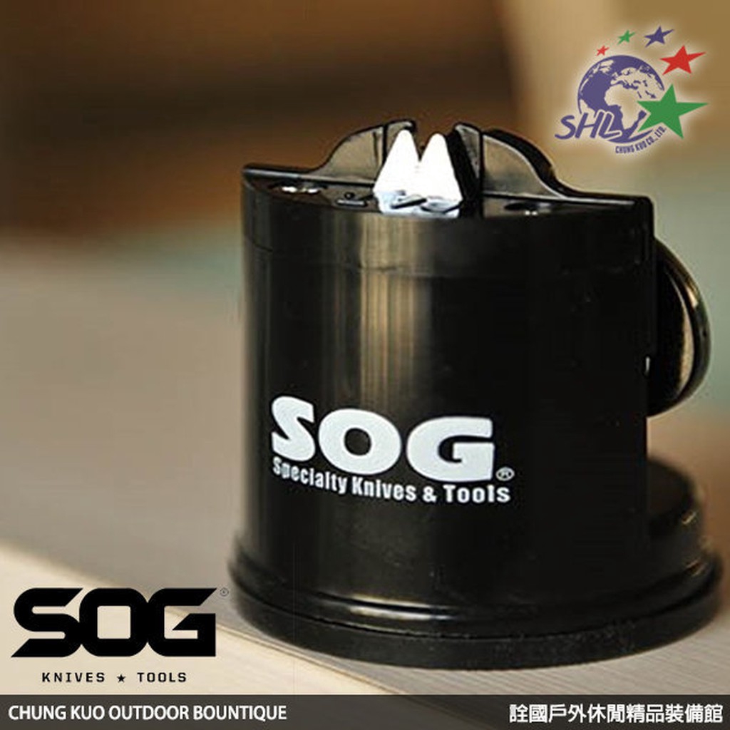 Sog Countertop Sharpener Portable Sharpener Sh 02 磨刀器 Shopee