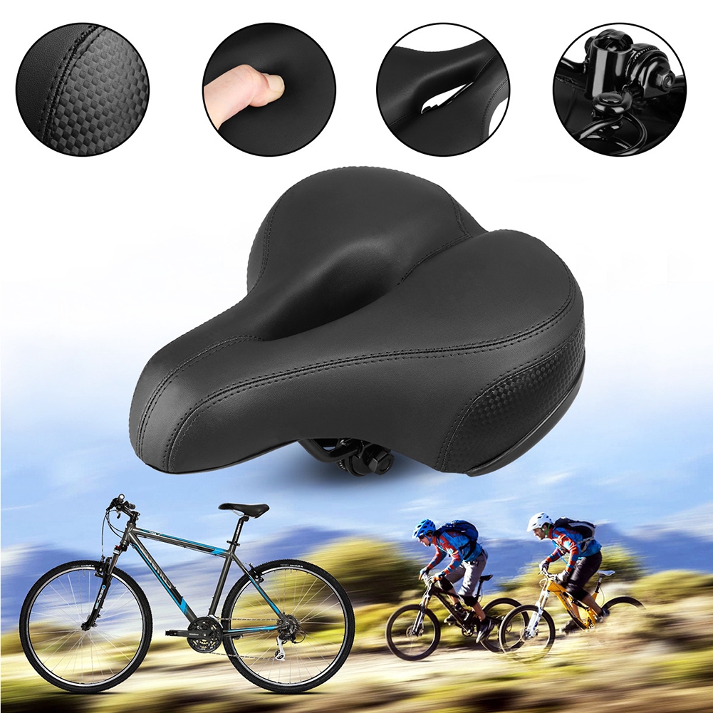 Oversized Comfort Bike Seat Most Comfortable Replacement Bicycle