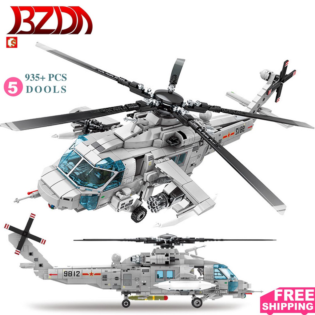 Lego Military Helicopter