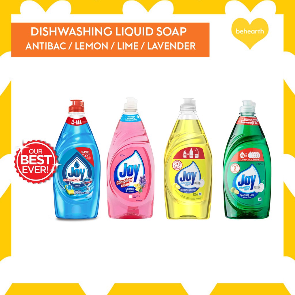 JOY Concentrated Sabun Cuci Pinggan Dishwashing Liquid Limau Lemon Lime ...