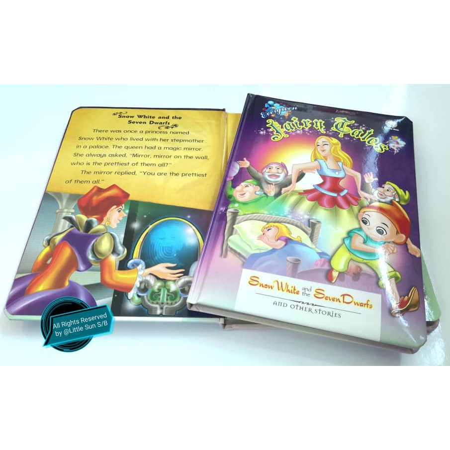 Little Sun Evergreen Fairy Tales Snow White And The Seven Dwarfs And Other Stories Shopee Malaysia