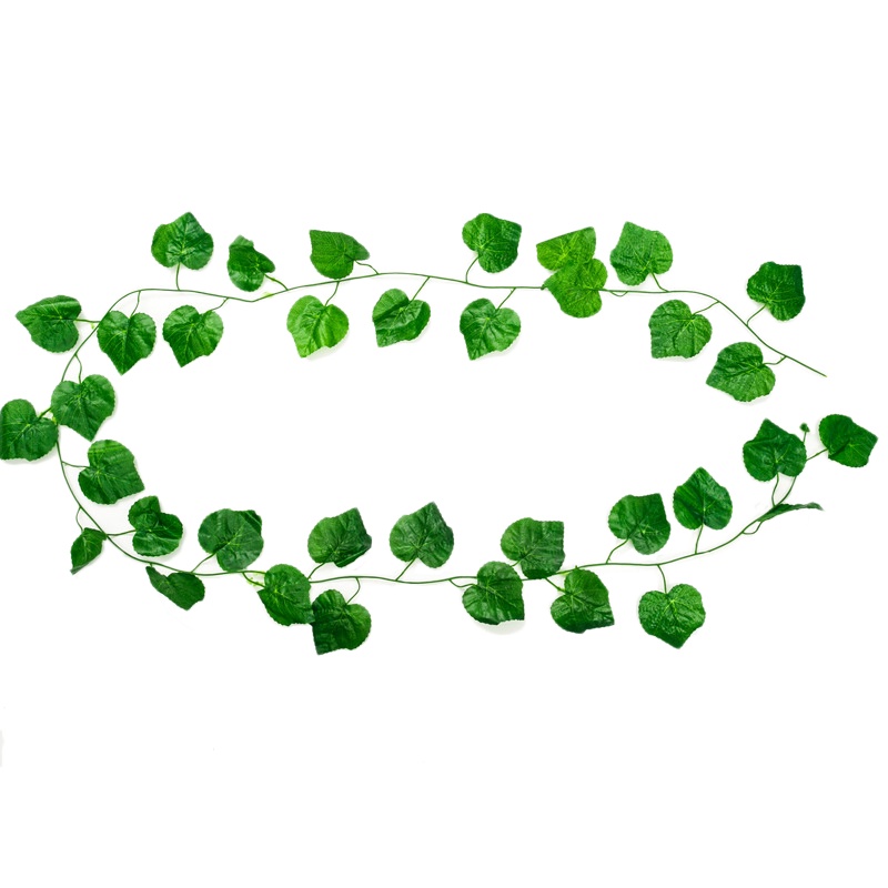 10m Artificial Vines, Foliage Ivy Leaves, Decorative Burlap Rattan, For