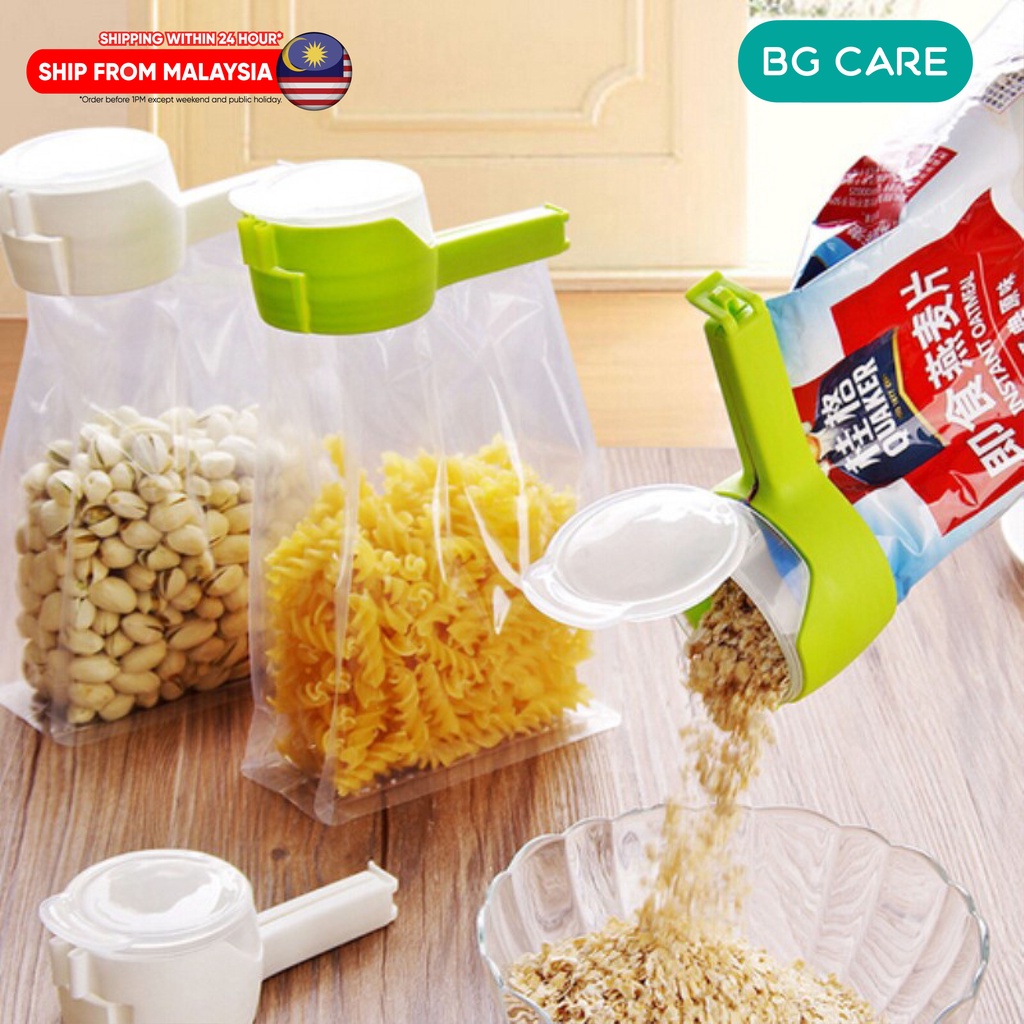 Ready Stock) Seal & Pour Bag Clip - Ikea Bevara Sealing Clip Pour