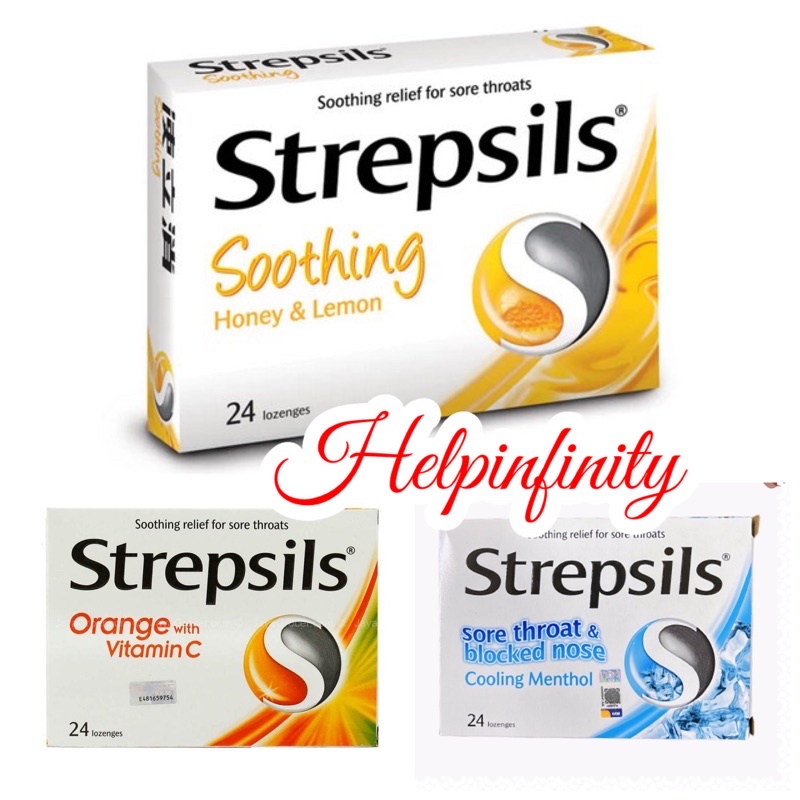 Strepsils Lozenges 6s24s To Relieve Sore Throat Shopee Malaysia