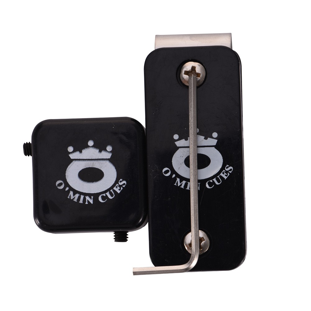 Reliable Must Omin Magnetic Snooker Billiards Pool Table Plastic Cue Chalk Holder Belt Clip - Image 3