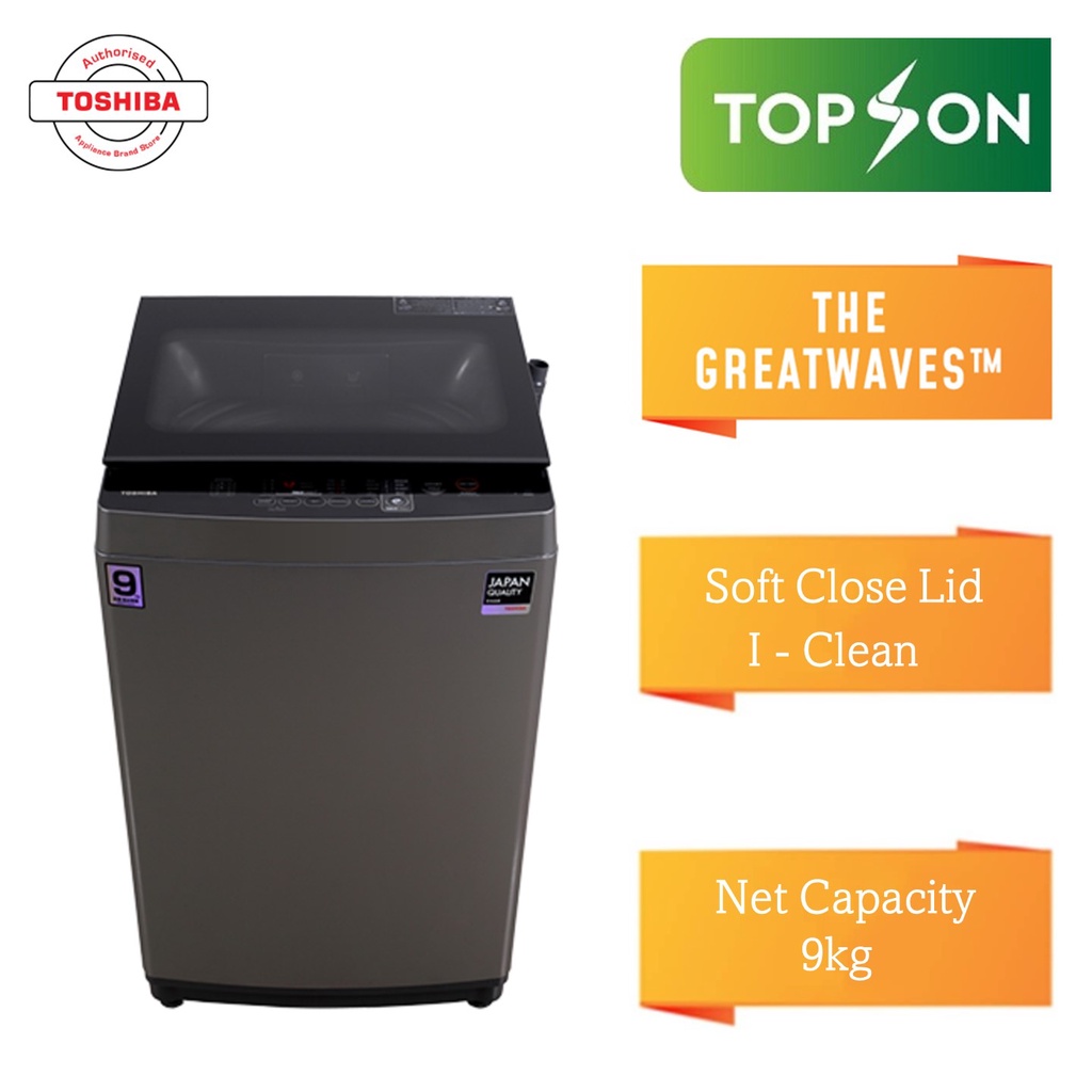 Toshiba Washing Machine (9kg) AWJ1000FM(SG) Shopee Malaysia