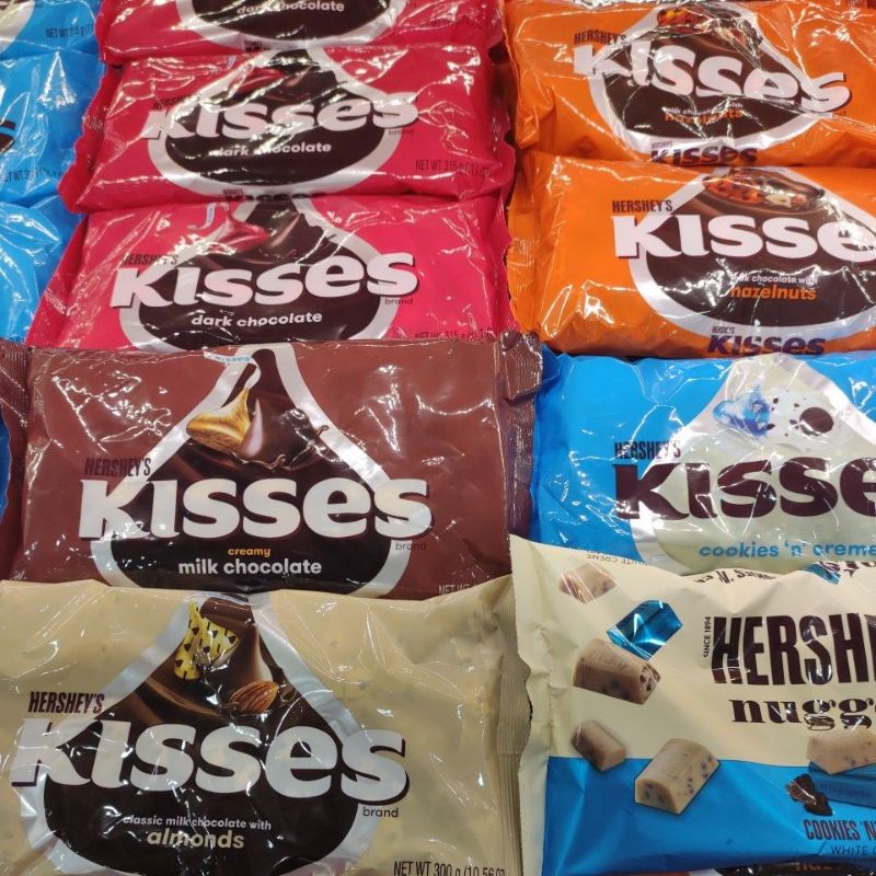 Hershey/Hershey's/Kisses 205g-344g (USA) All Flavor | Shopee Malaysia