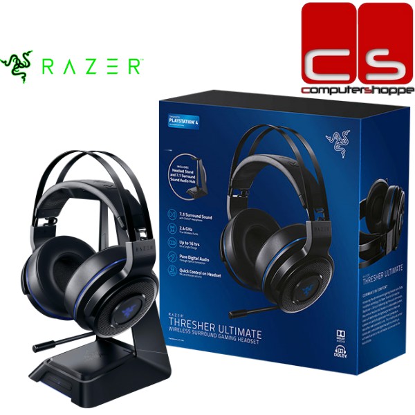 razer thresher ultimate wireless headset ps4