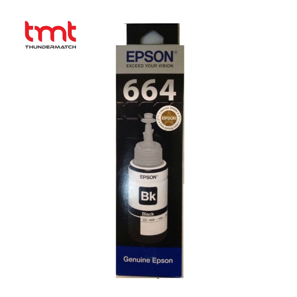 Epson T6641 Black Ink/70ml | Shopee Malaysia