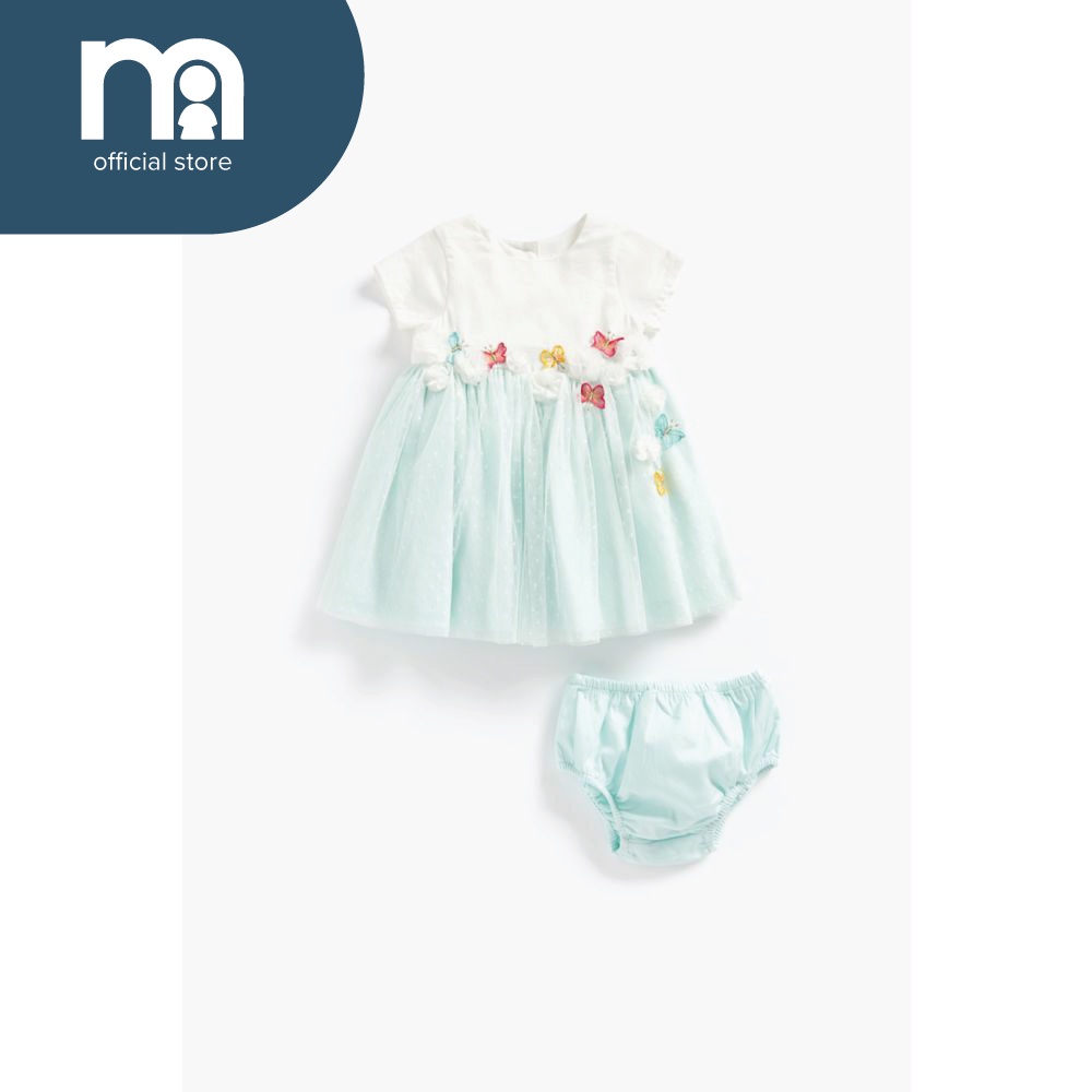 Mothercare Baby Girl Butterfly And Flower Dress And Knickers Set Shopee Malaysia
