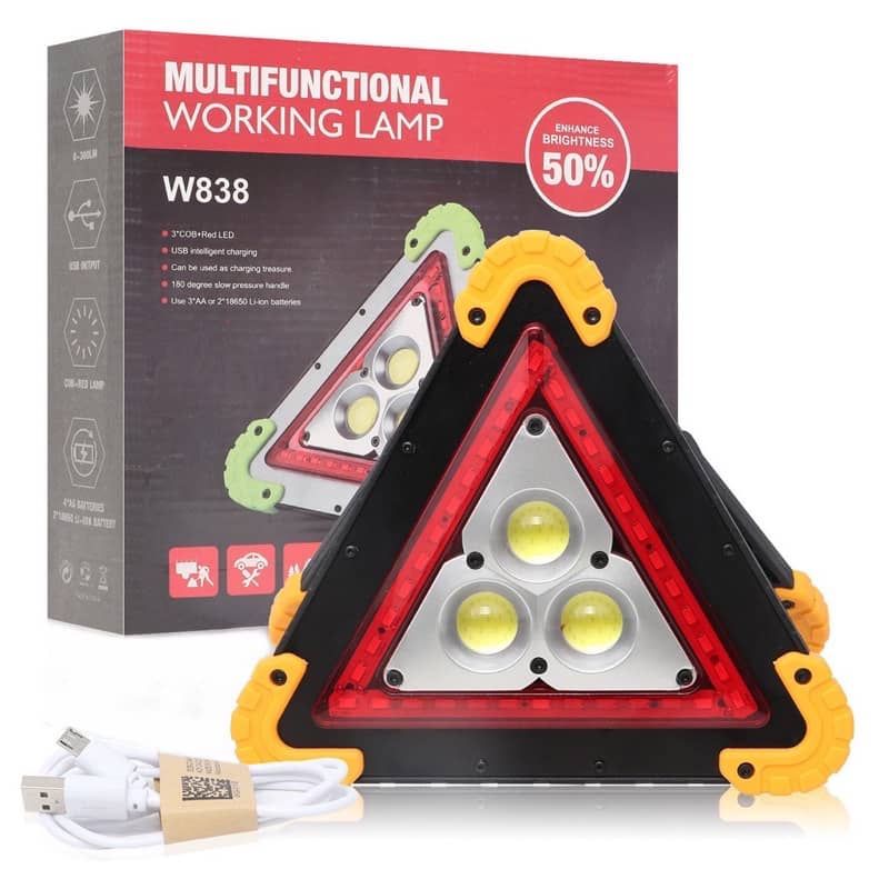 Numérico Nuevo significado calina ⚠️READY STOCK⚠️ LL-303 Multifunctional working Lamp / Rechargeable  Emergency Lamp / 3 COB + Red | Shopee Malaysia