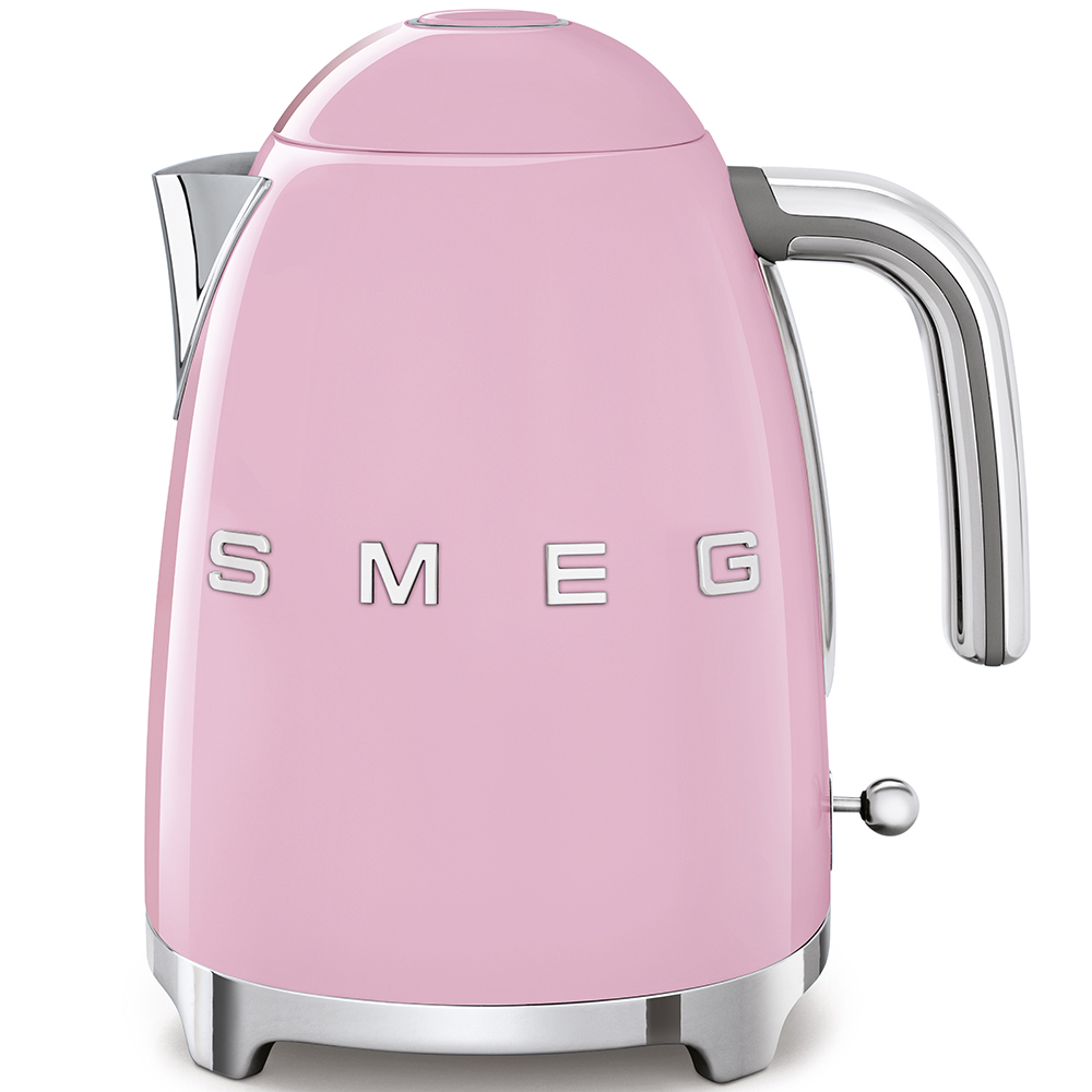 Smeg Electric Kettle Klf03pkuk Pink 50 S Retro Style Aesthetic Stainless Steel 7 Cups Jug 1 7l Designer Italy Brand Shopee Malaysia