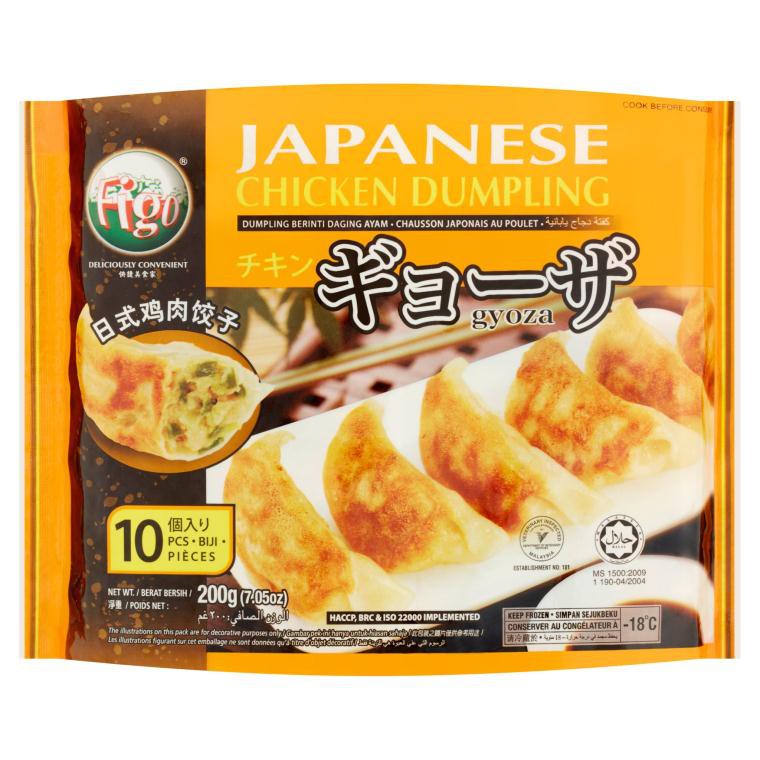 Figo Premium Japanese Chicken Dumpling 10pc. 200g Frozen Shopee Malaysia