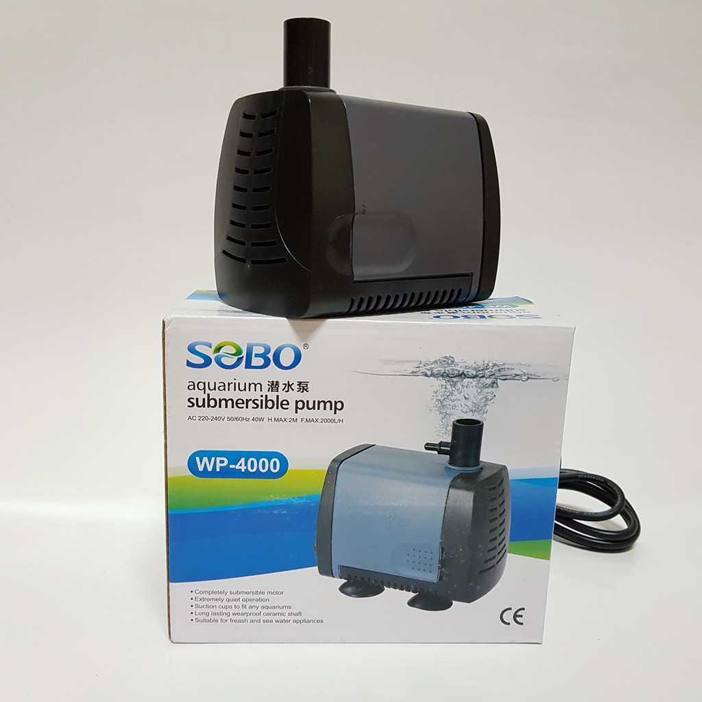 Sobo Wp4000 00l H Pond Aquarium Pump Shopee Malaysia