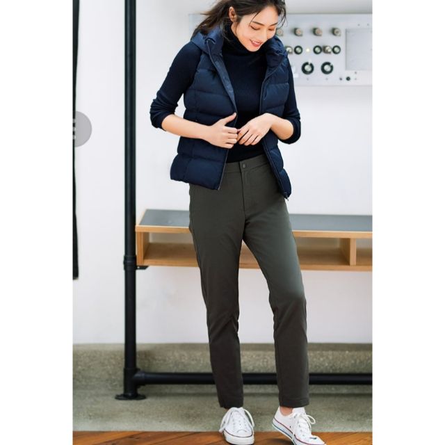 uniqlo block tech pants