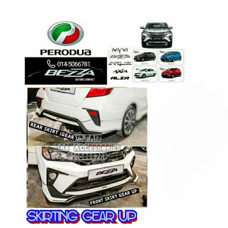 Perodua Bezza Facelift 2020 Drive68 Bodykit Lazada