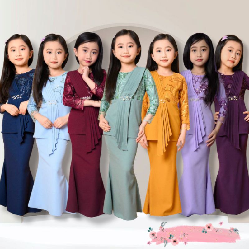 Baju kurung kanak kanak perempuan