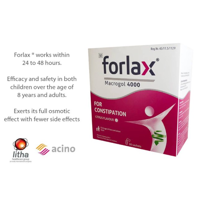 Forlax 10g Powder Sachets Constipation Shopee Malaysia