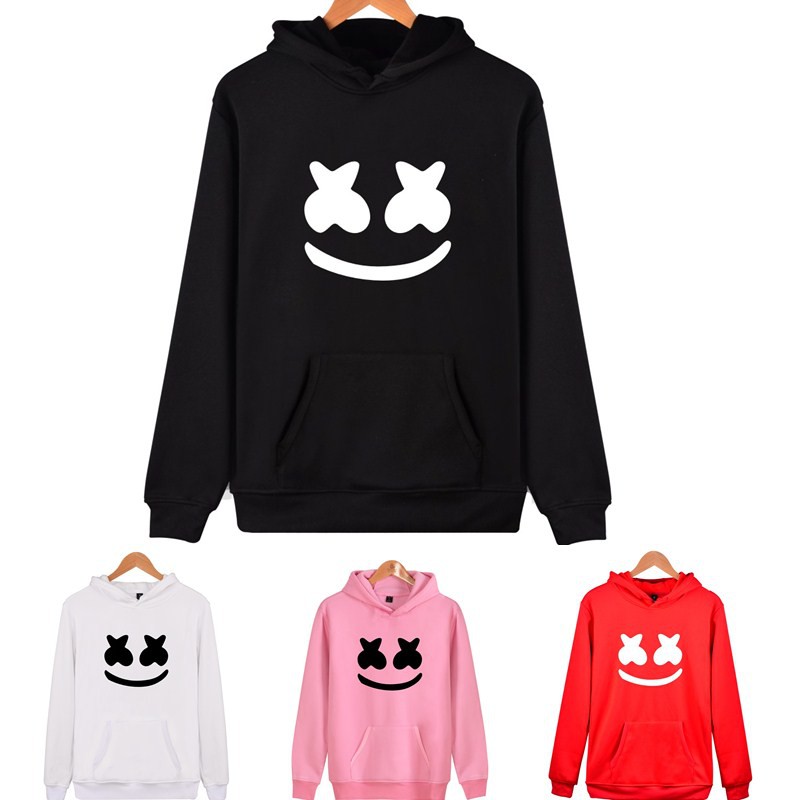 marshmello pullover hoodie