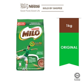 Nestle MILO Activ-Go Chocolate Malt Powder (1kg) [Expiry date: 31/07/2022]