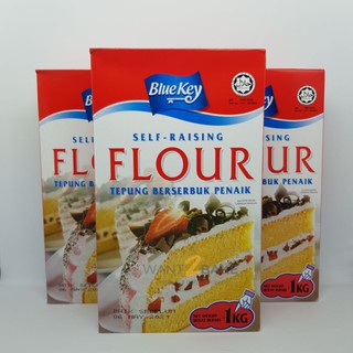 Blue Key Self Raising Flour Tepung Naik Sendiri 1kg Shopee Malaysia