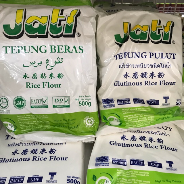 Jati Tepung Beras Tepung Pulut 500gm Shopee Malaysia