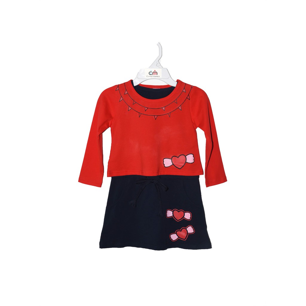 Cute Maree Junior Girls' Double Love Dress